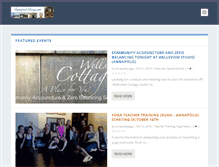 Tablet Screenshot of annapolisyoga.me